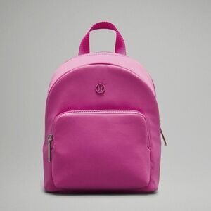 Lululemon Knit Nylon Micro Backpack 4L in Pow Pink